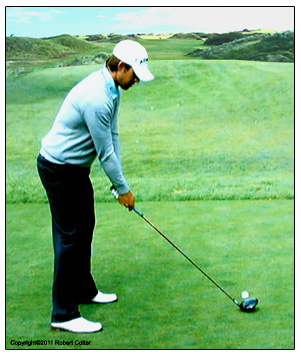 Aaron Baddeley golf swing