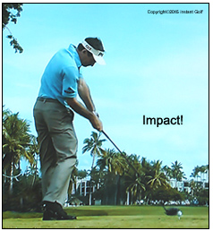 golf swing impact
