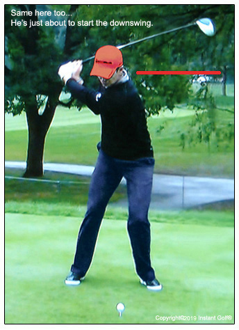 Justin Rose Back Swing