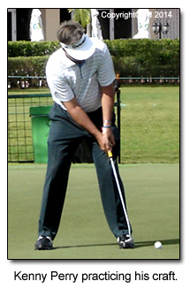 Kenny Perry Putting