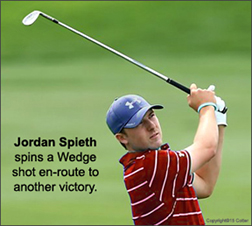 Jordan Spieth Golf Wedge Game